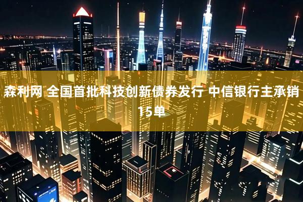 森利网 全国首批科技创新债券发行 中信银行主承销15单
