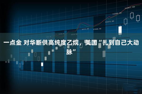 一点金 对华断供高纯度乙烷，美国“扎到自己大动脉”