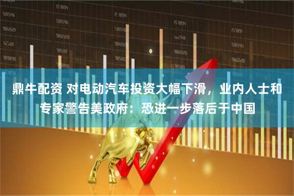 鼎牛配资 对电动汽车投资大幅下滑，业内人士和专家警告美政府：恐进一步落后于中国